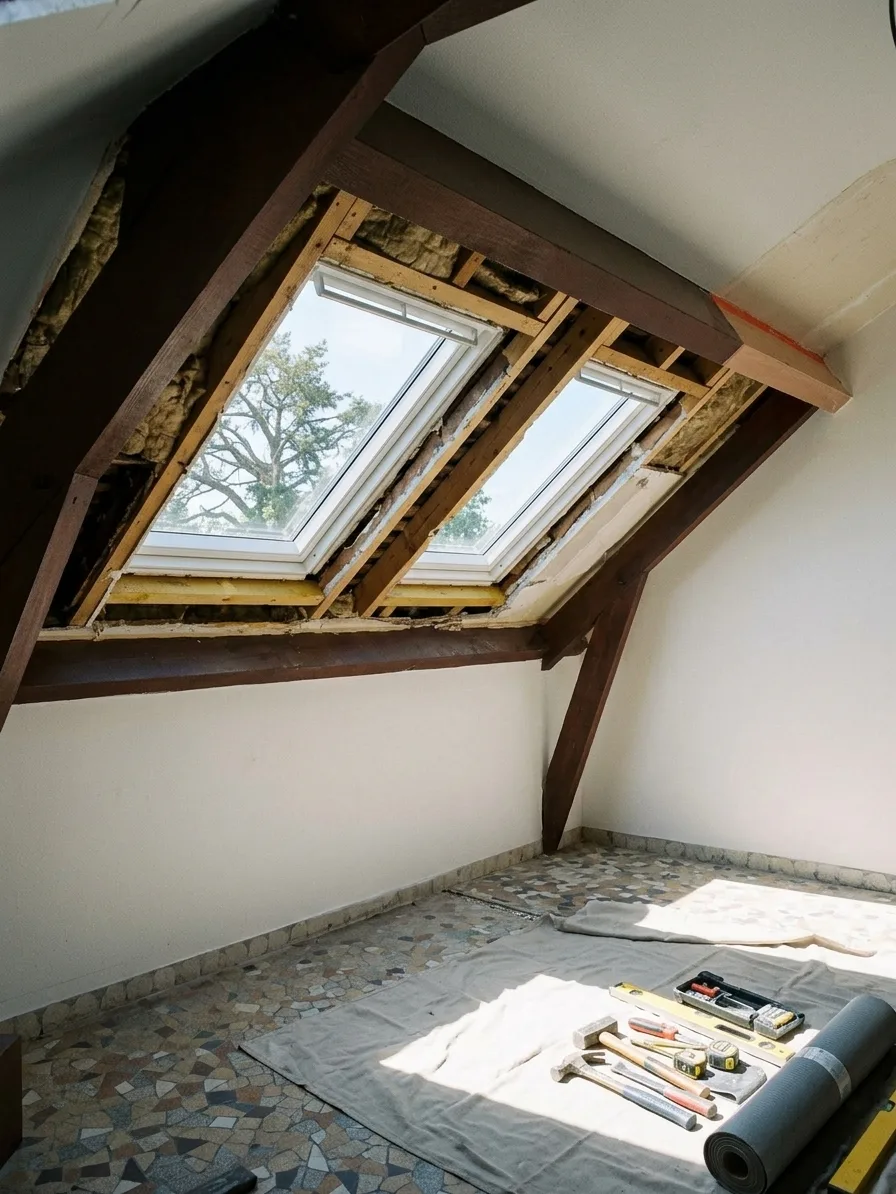 Installation de fenêtres de toit à Montereau-Fault-Yonne